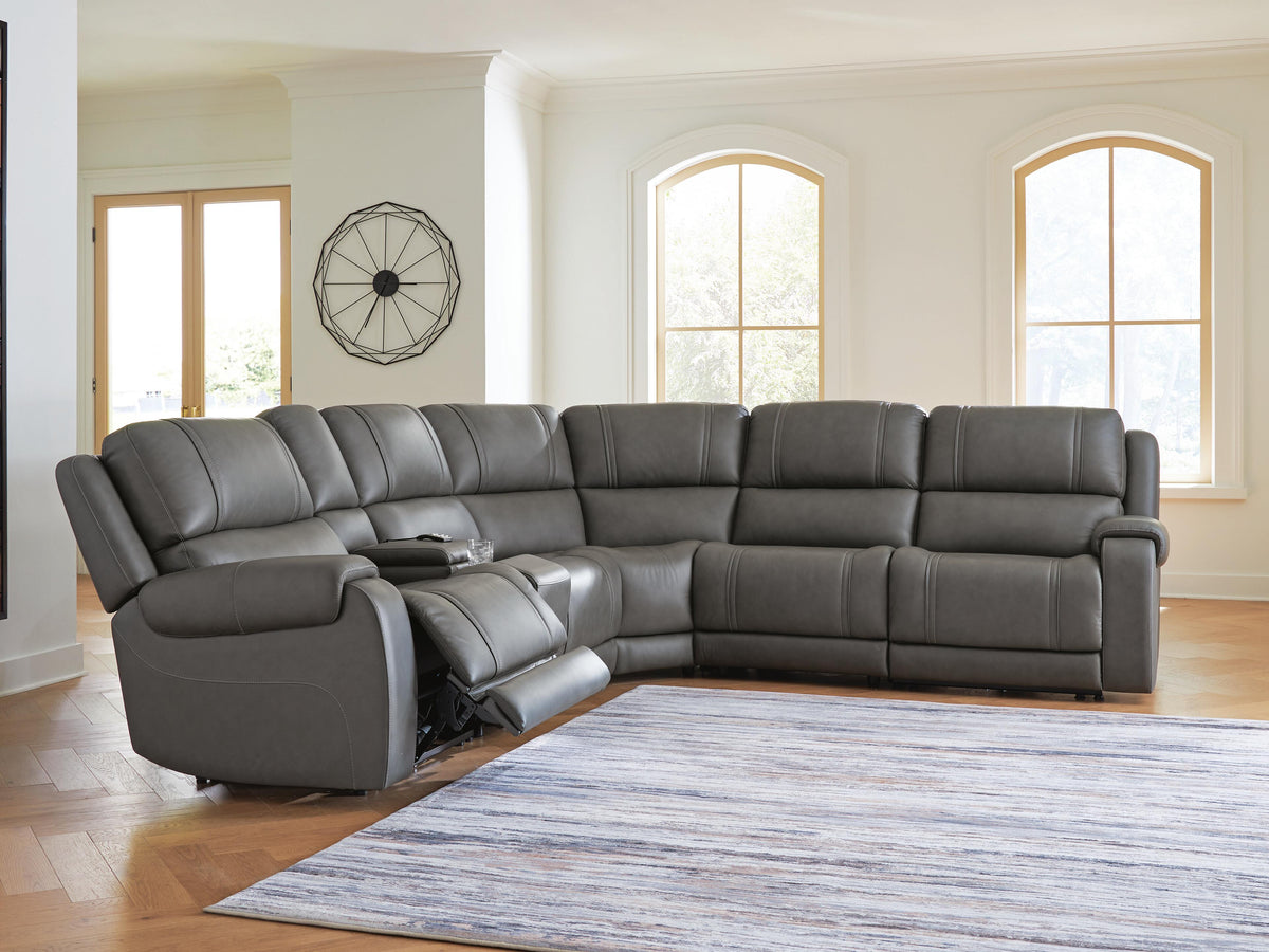 5Z - Pittson 6-Piece Power Reclining Sectional - Anchor (2)