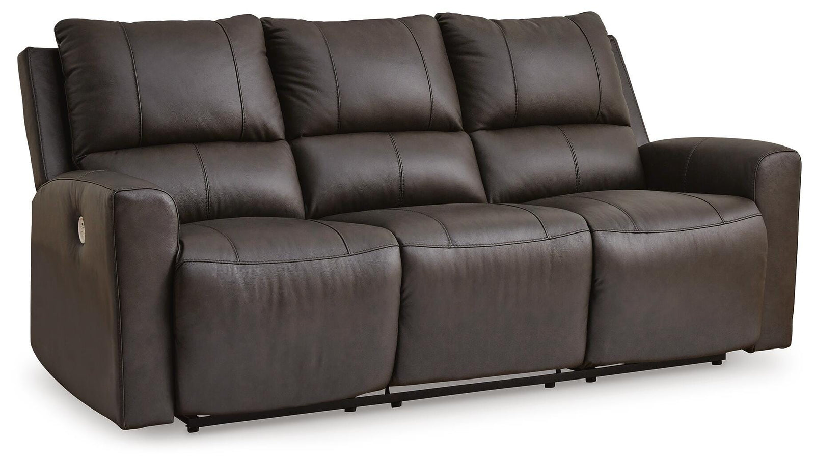 Boxmere Power Reclining Sofa - Dark Brown (1)