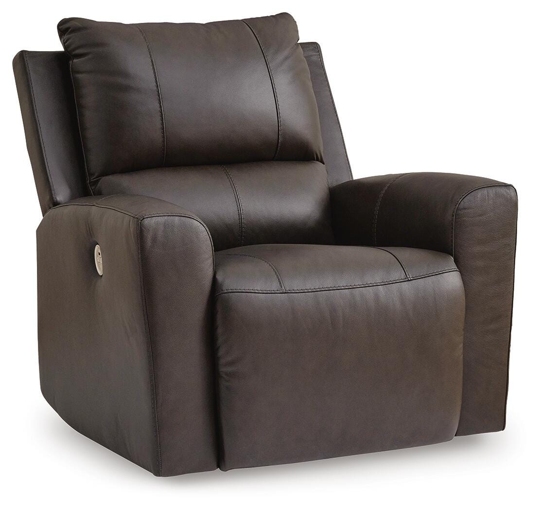 Boxmere Power Recliner - Dark Brown (1)