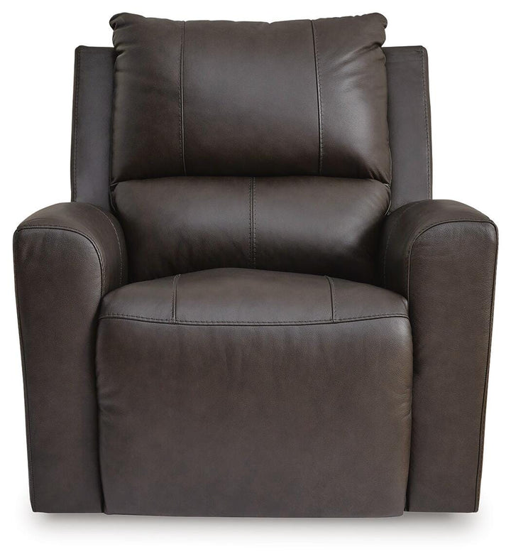 Boxmere Power Recliner - Dark Brown (4)