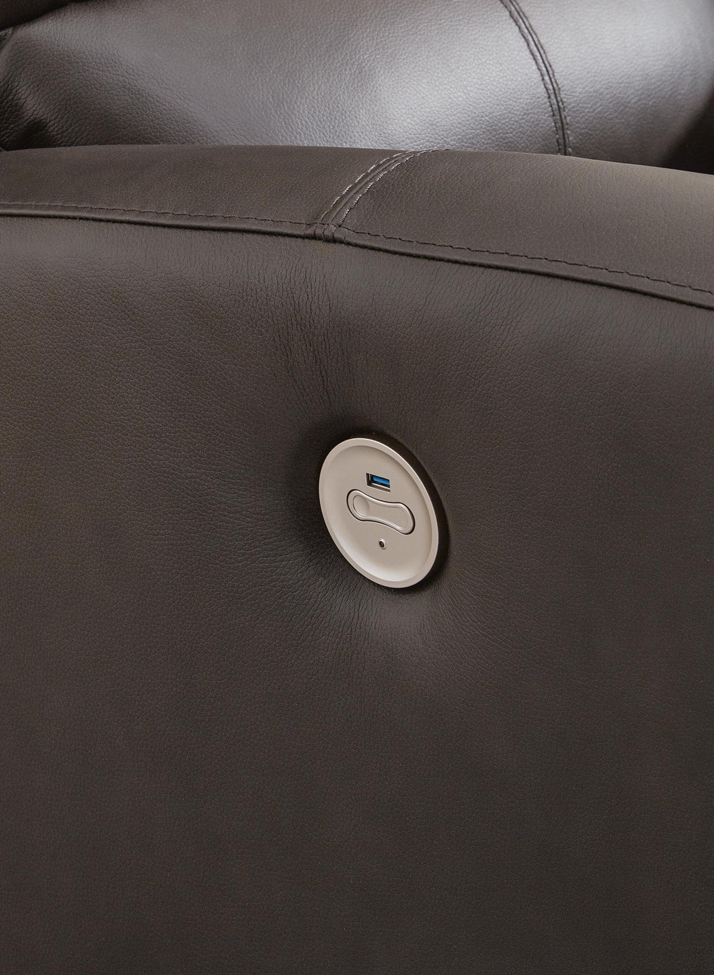 Boxmere Power Recliner - Dark Brown (9)