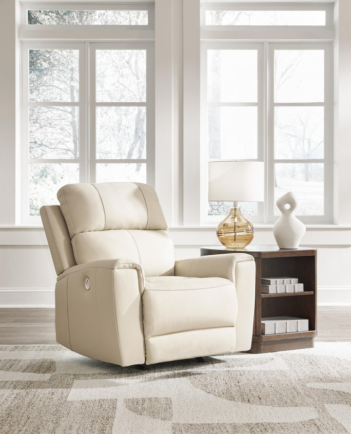 Dahlmoore Power Recliner - White (2)
