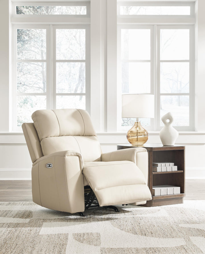 Dahlmoore Power Recliner - White (8)