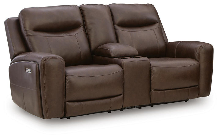 Gravier Power Reclining Loveseat with Console - Cordova (1)
