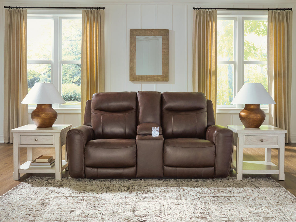 Gravier Power Reclining Loveseat with Console - Cordova (2)