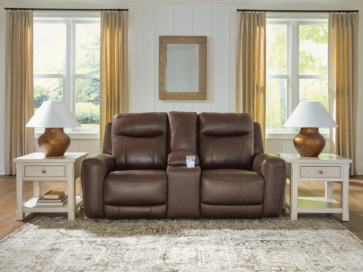 Gravier Power Reclining Loveseat with Console - Cordova (2)