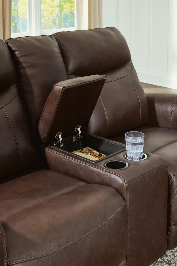 Gravier Power Reclining Loveseat with Console - Cordova (7)