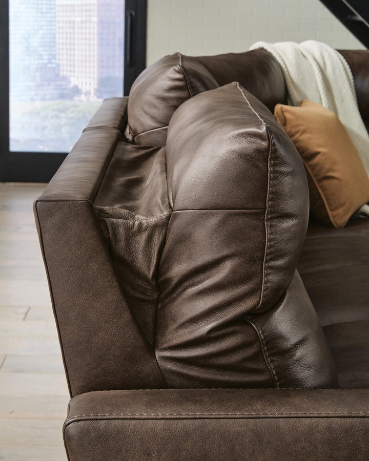 ModZ 5-Piece Power Reclining Sectional - Chocolate (5)