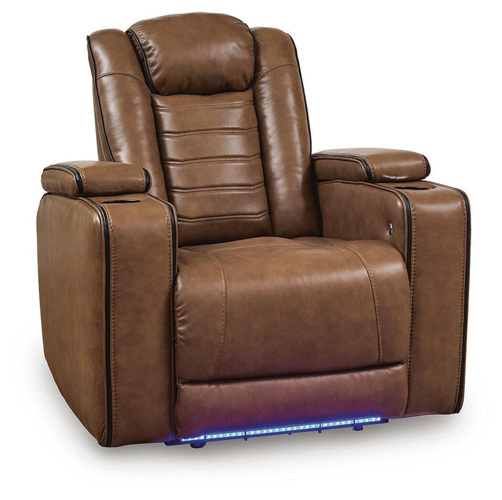 Gruaro Power Recliner - Amber (1)