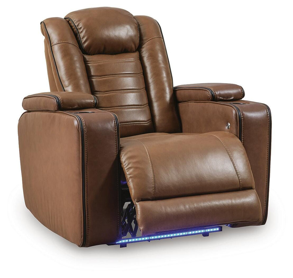 Gruaro Power Recliner - Amber (4)
