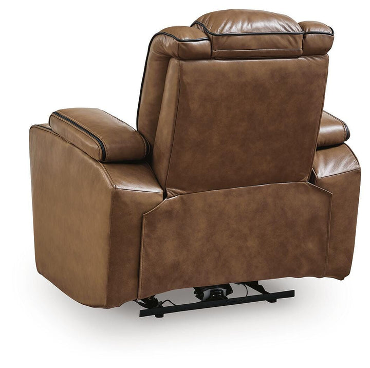 Gruaro Power Recliner - Amber (6)