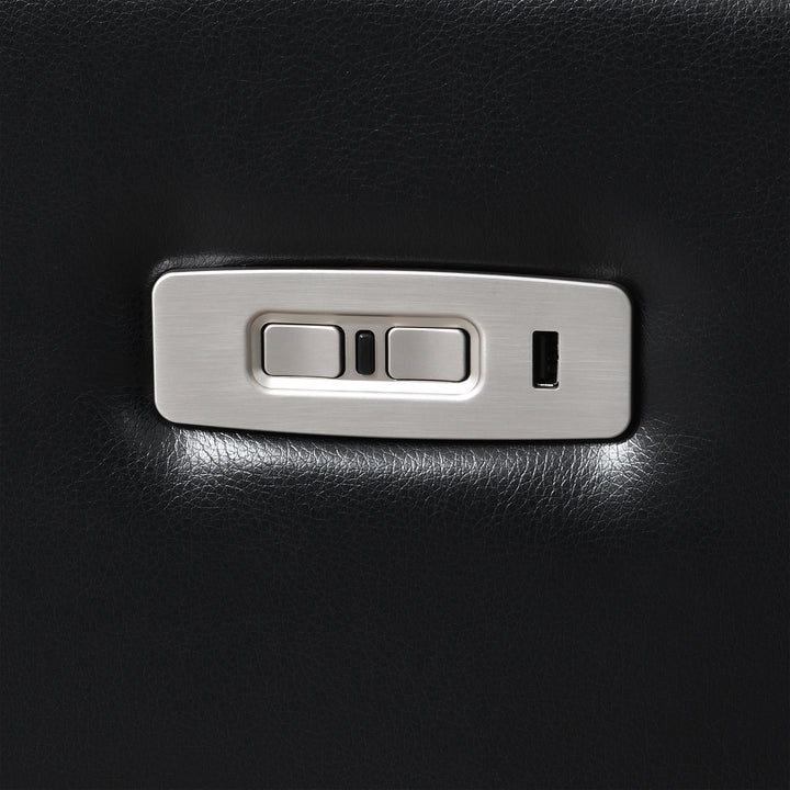 Orion Ii Sofa W/ Pwr Fr &amp; Hr-Black