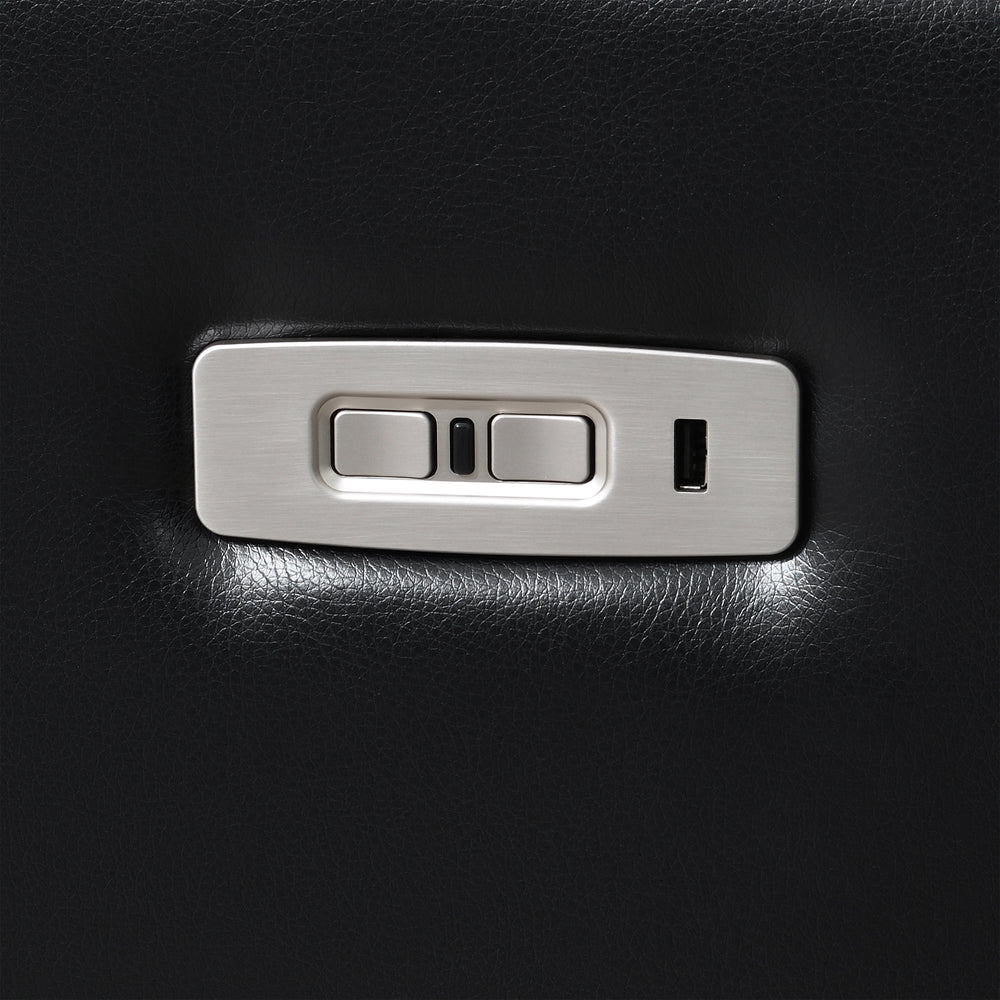 Orion Ii Sofa W/ Pwr Fr & Hr-Black
