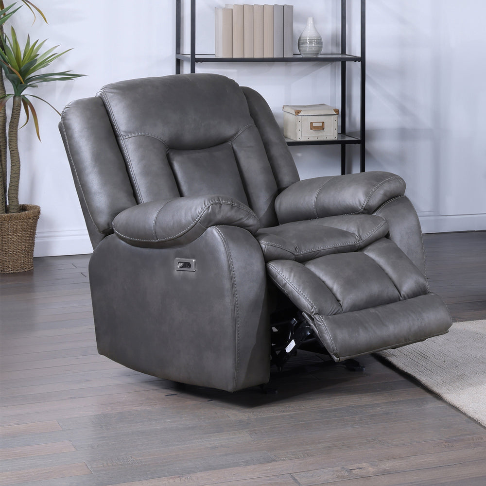 Morello  Glider Recliner W/pwr Fr- Gray