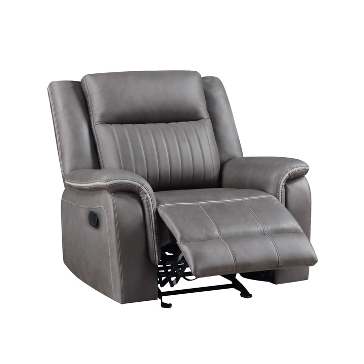Enzo  Glider Recliner- Gray