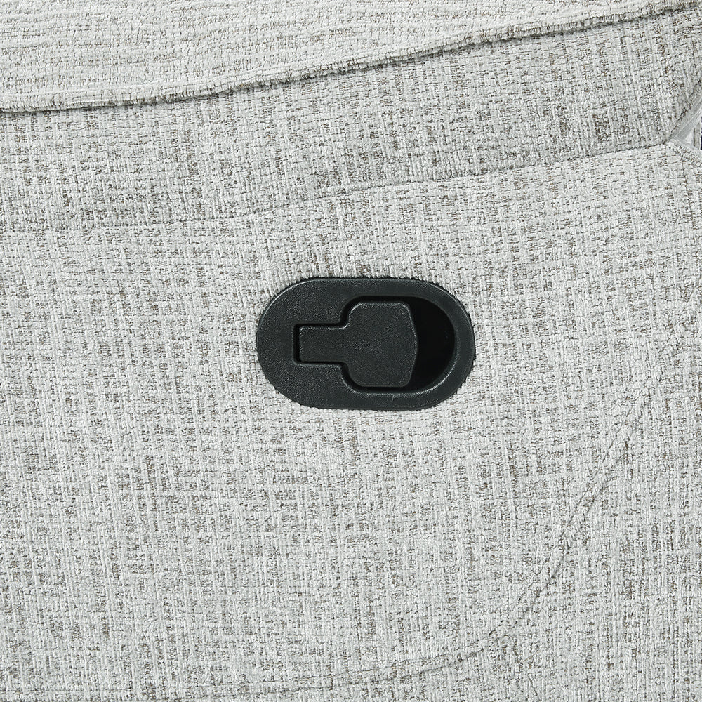 Chablis Reclining Sofa-Mist Gray