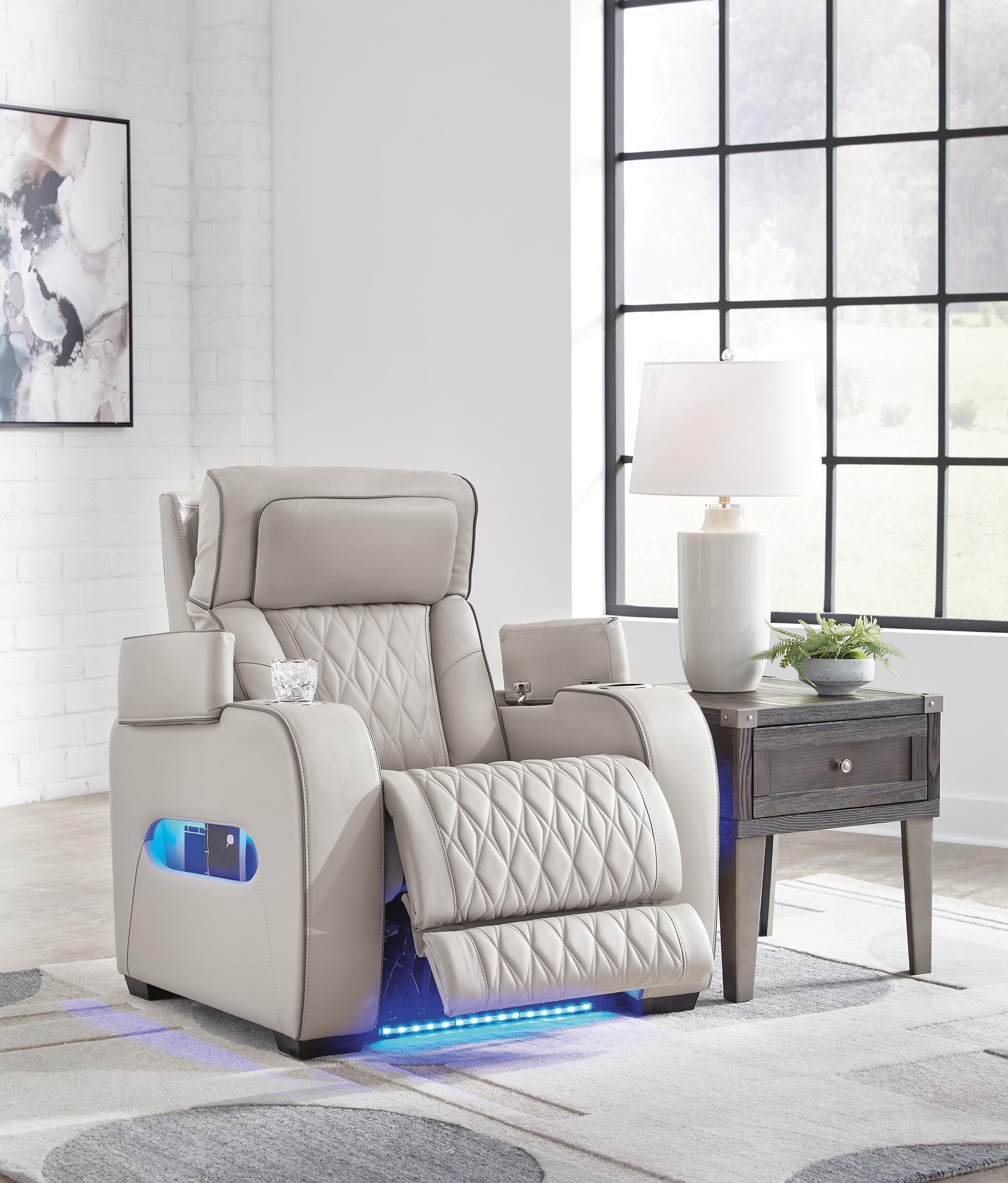 Boyington Power Recliner - Gray (7)