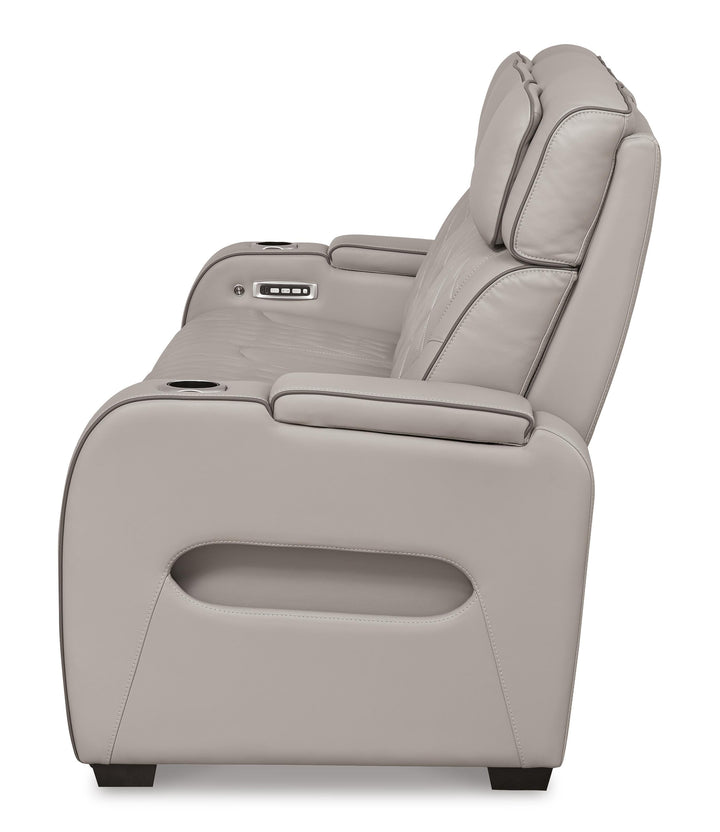 Boyington Power Reclining Sofa - Gray (6)