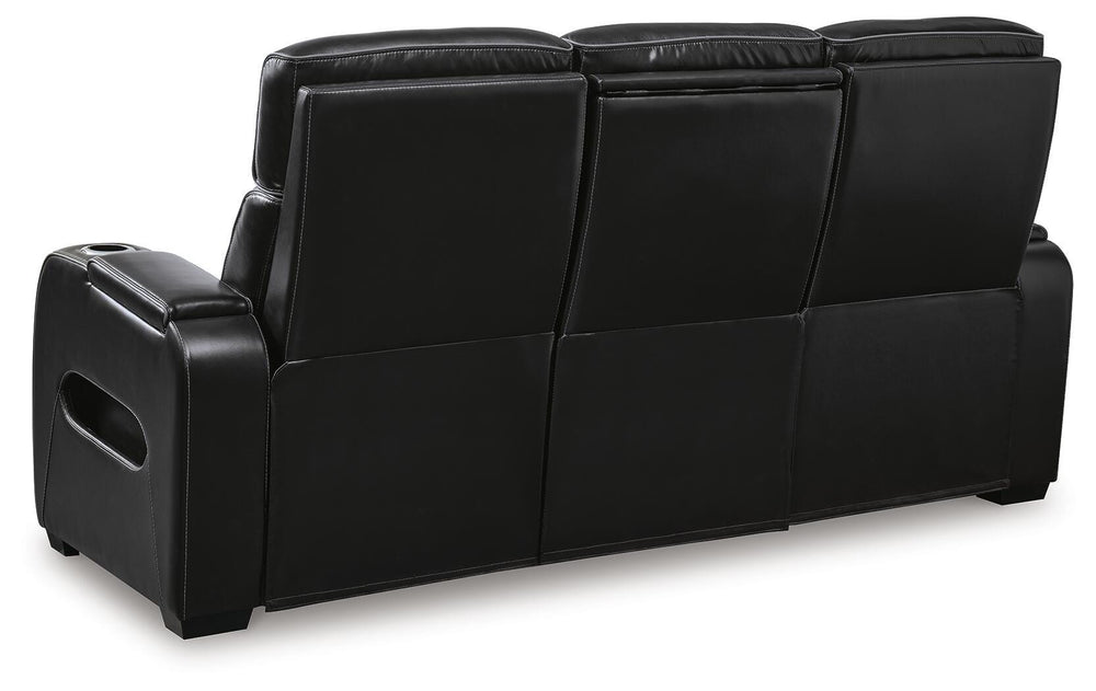 Boyington Power Reclining Sofa - Black (7)