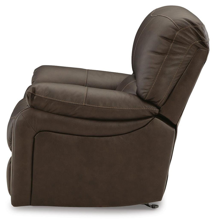 Leesworth Power Recliner - Dark Brown (7)