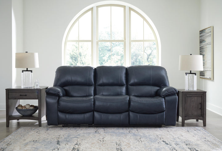 Leesworth Power Reclining Sofa - Blue (2)