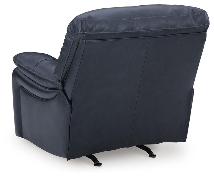 Leesworth Power Recliner - Blue (6)