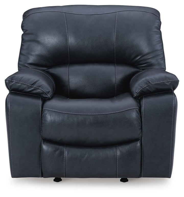 Leesworth Power Recliner - Blue (4)
