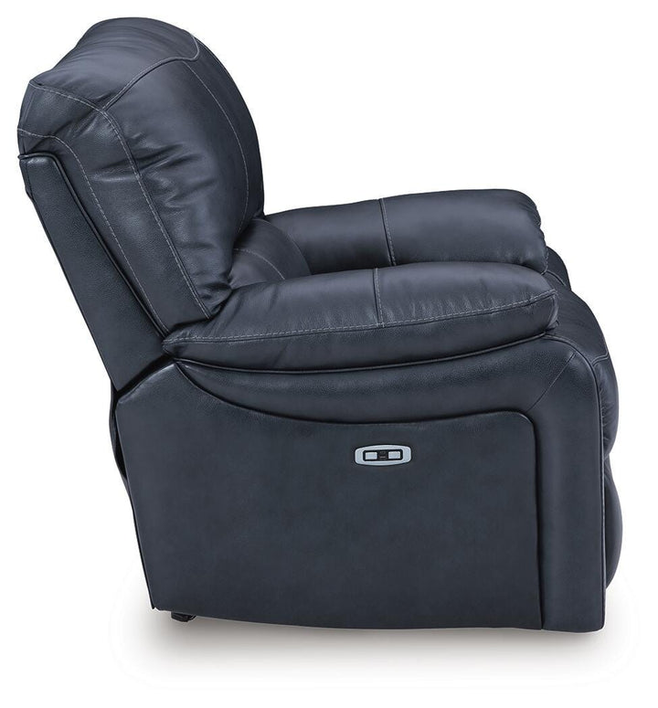 Leesworth Power Recliner - Blue (5)
