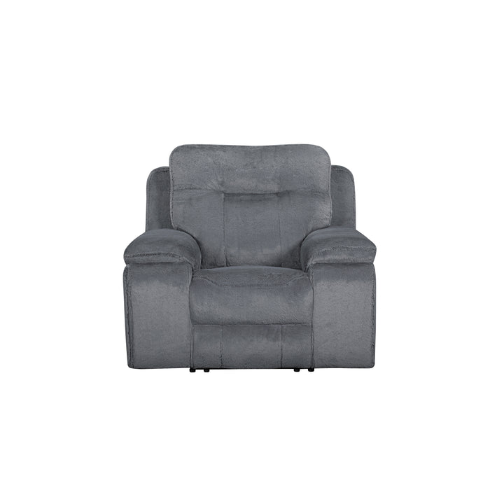 Teddy Recliner W/pwr Hr &amp; Fr-Gray