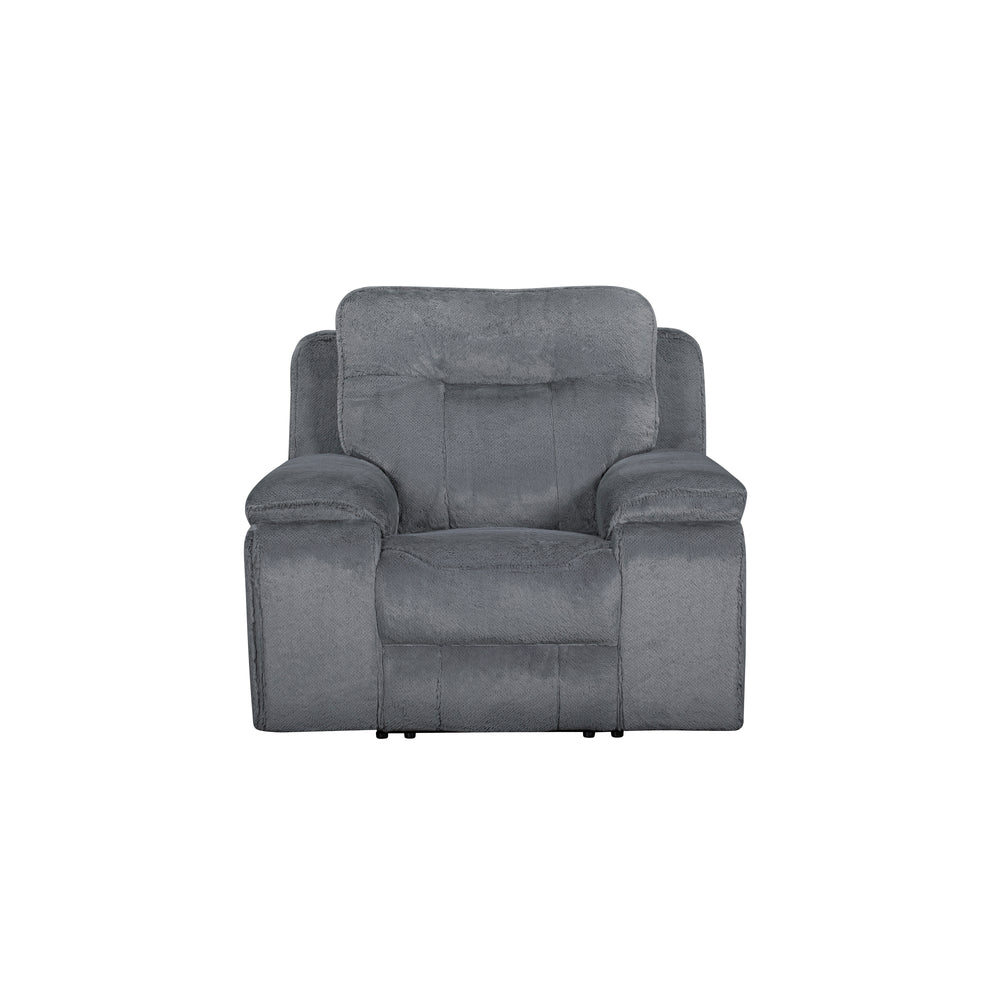 Teddy Recliner W/pwr Hr & Fr-Gray