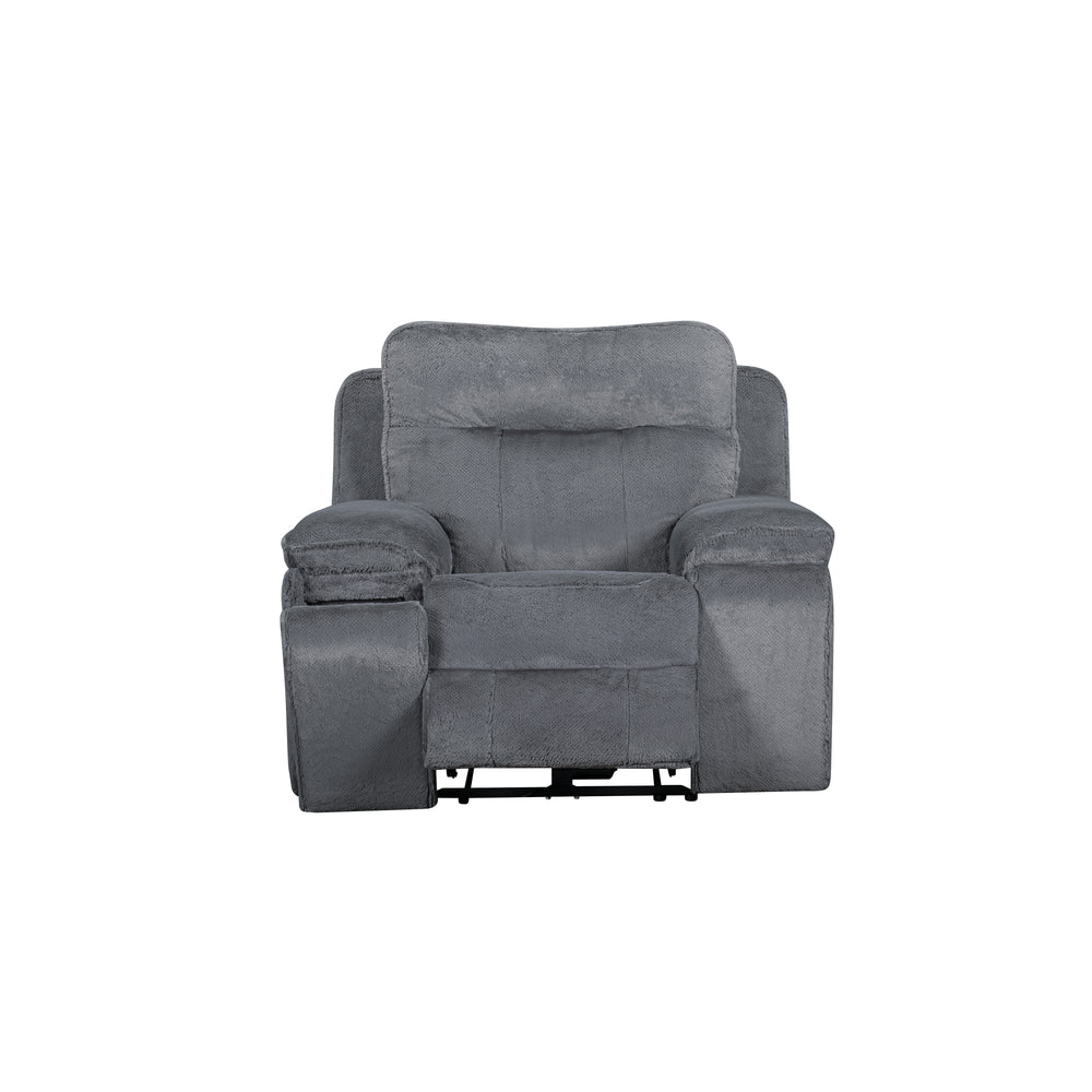 Teddy Recliner W/pwr Hr & Fr-Gray
