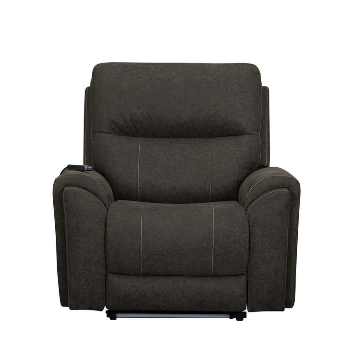 Gaia Auto Glider Recliner W/pwr Hr &amp; Fr-Sable