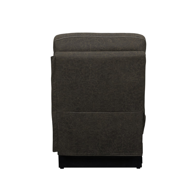 Gaia Armless Chair-Sable