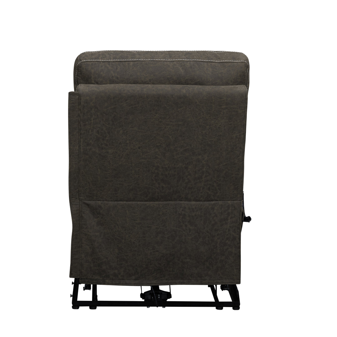 Gaia Armless Recliner W/pwr Hr, Fr, Massage, Heat-Sable