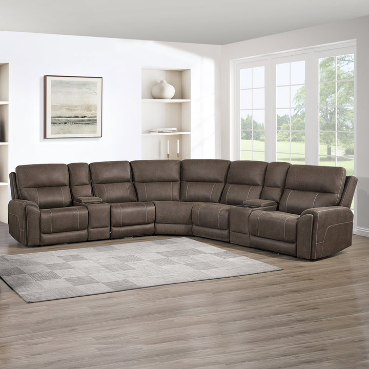 Gaia Raf Recliner W/pwr Hr,fr,massage, Heat-Sable