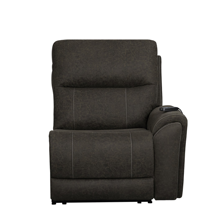 Gaia Raf Recliner W/pwr Hr,fr,massage, Heat-Sable