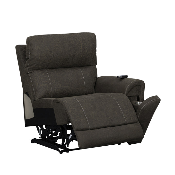 Gaia Raf Recliner W/pwr Hr,fr,massage, Heat-Sable