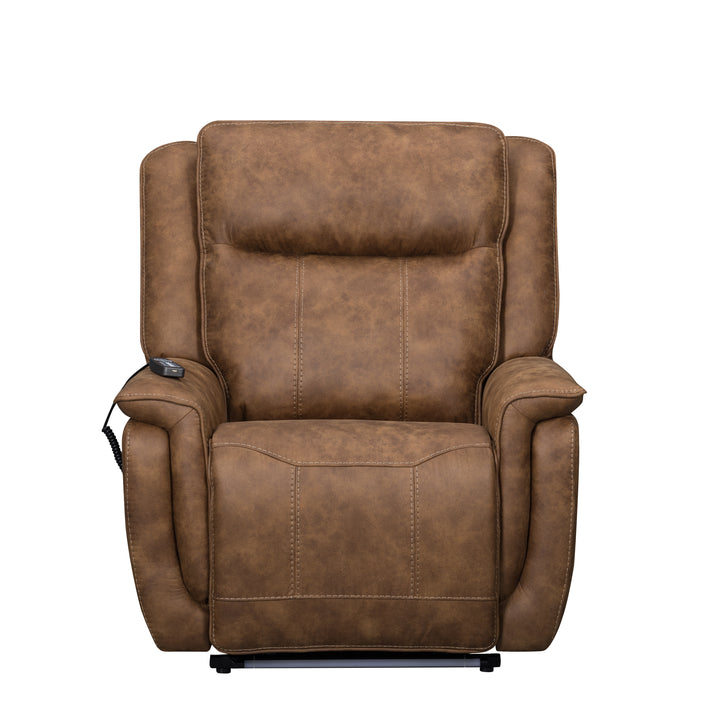 Kyra Auto Glider Recliner W/pwr Hr &amp; Fr-Saddle