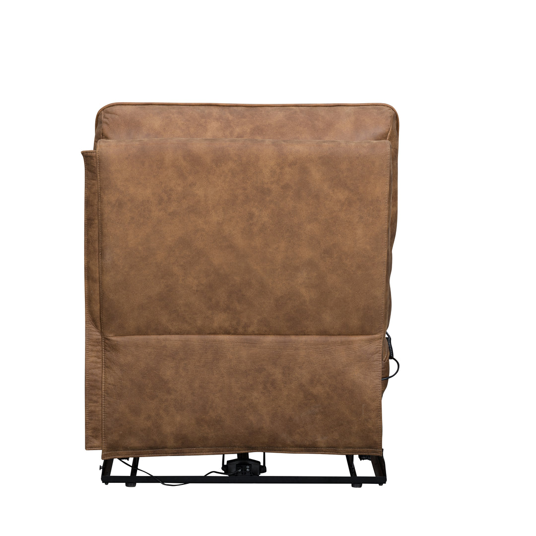 Kyra Armless Recliner W/pwr Hr, Fr, Massage, Heat-Saddle