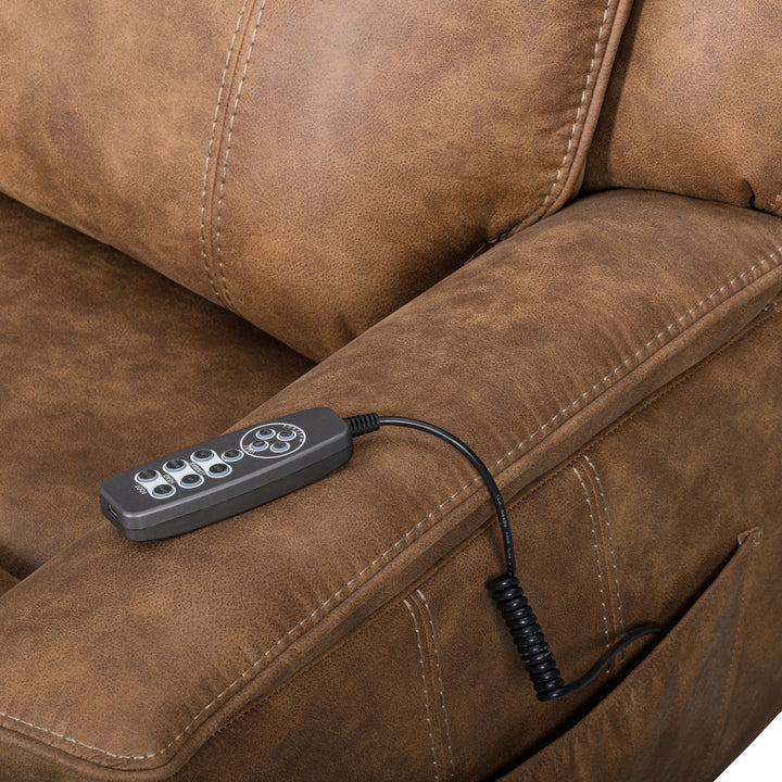 Kyra Raf Recliner W/pwr Hr,fr,massage, Heat-Saddle