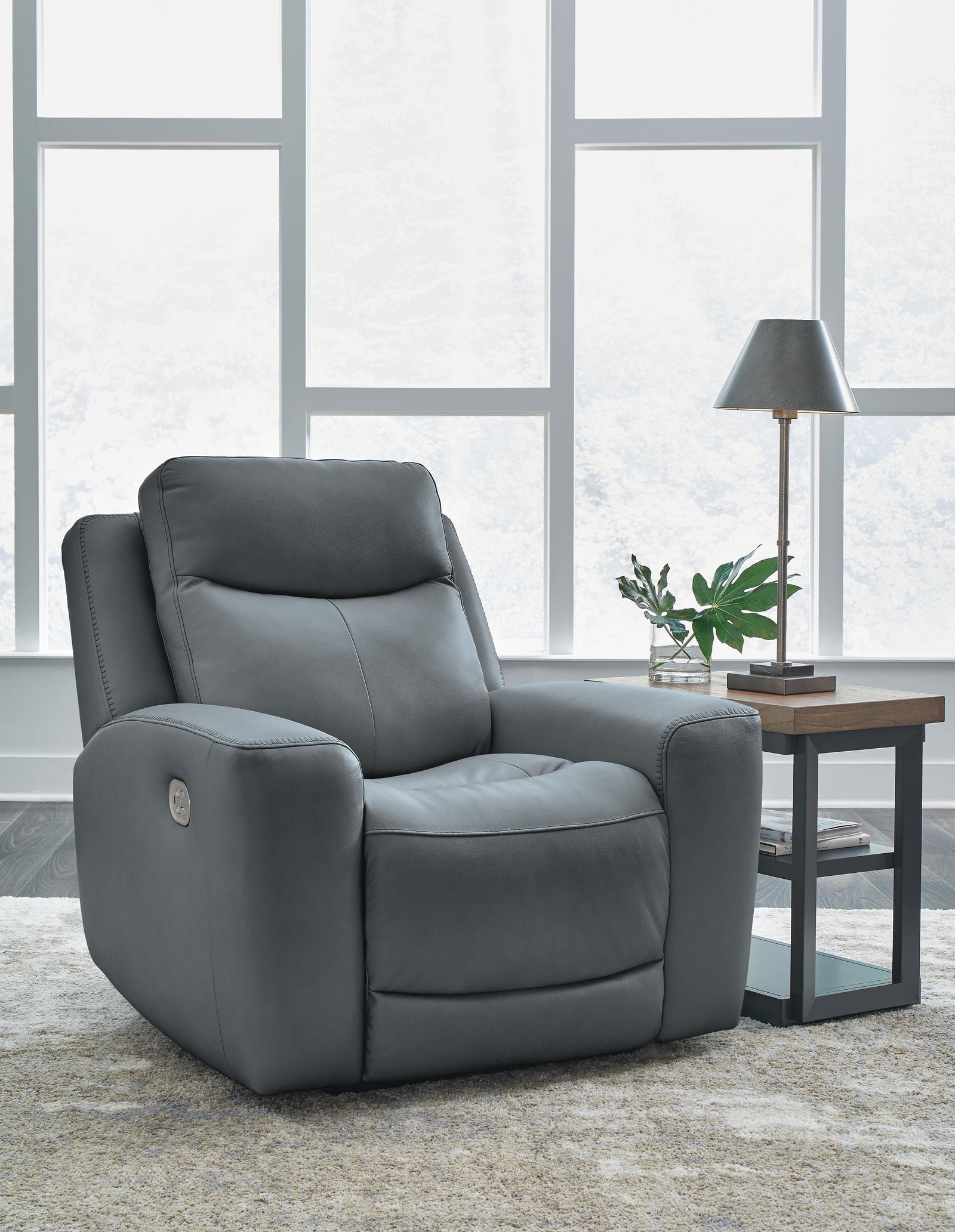Mindanao Power Recliner - Dark Gray (2)