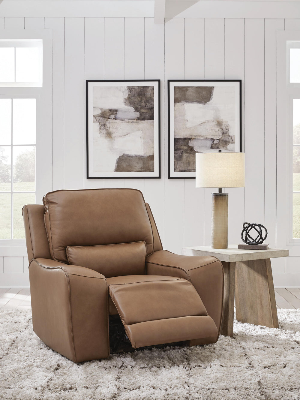 DeepWakes Power Recliner - Light Brown (6)