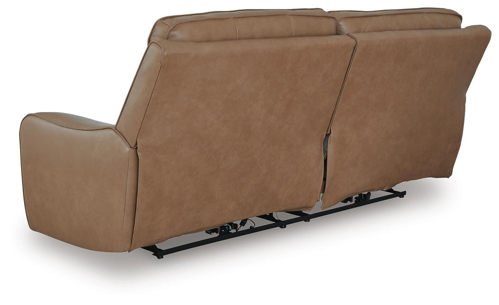 DeepWakes Power Reclining Sofa - Light Brown (5)