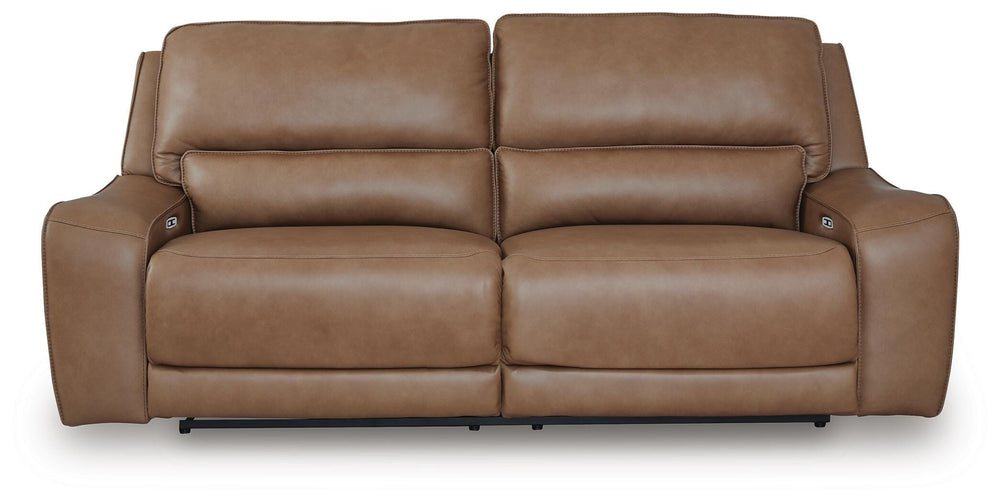 DeepWakes Power Reclining Sofa - Light Brown (4)