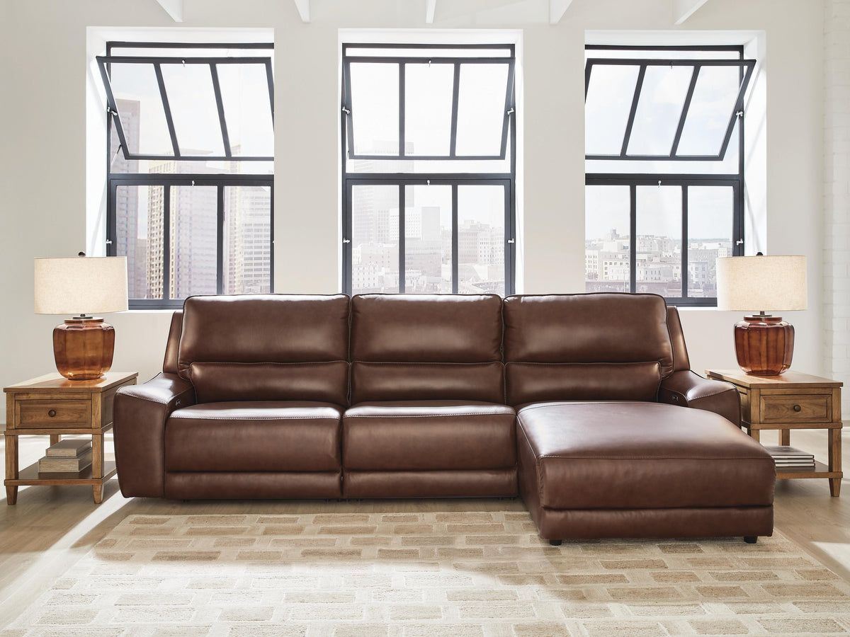 DeepWakes 3-Piece Reclining Sofa Chaise - Canyon (2)