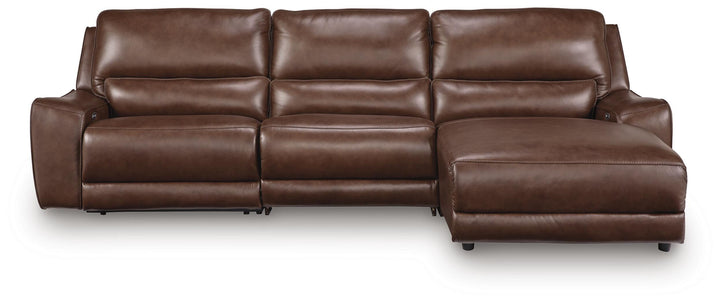 DeepWakes 3-Piece Reclining Sofa Chaise - Canyon (1)