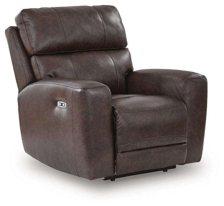 Crossplex Power Recliner - Dark Brown (1)