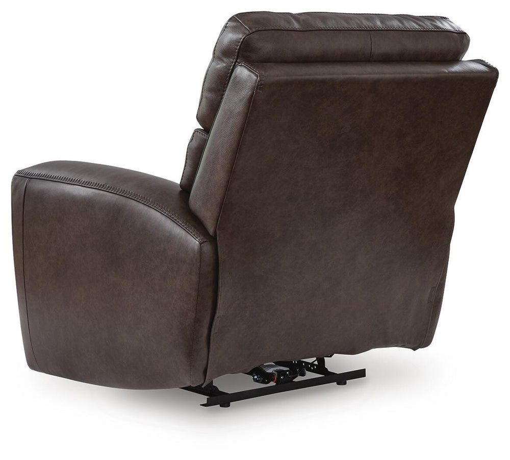 Crossplex Power Recliner - Dark Brown (6)