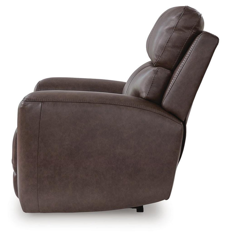 Crossplex Power Recliner - Dark Brown (7)