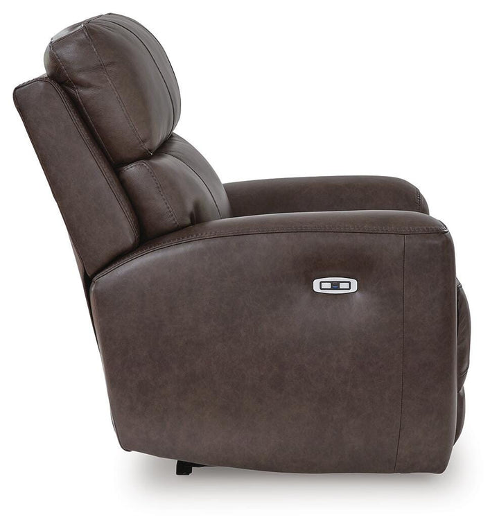 Crossplex Power Recliner - Dark Brown (5)